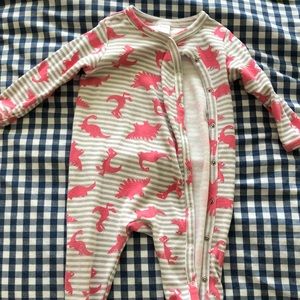 Nordstrom Baby Footie - pink dinosaurs! Sold out!